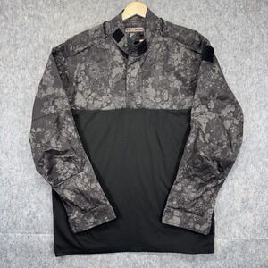 511 Tactical Stryke TDU Long Sleeve Shirt Men's XL Black Camo Stretch